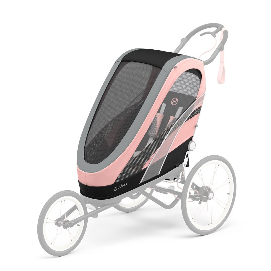 Sport CYBEX | Pakiet Siedzen Zeno Srebrny Roz