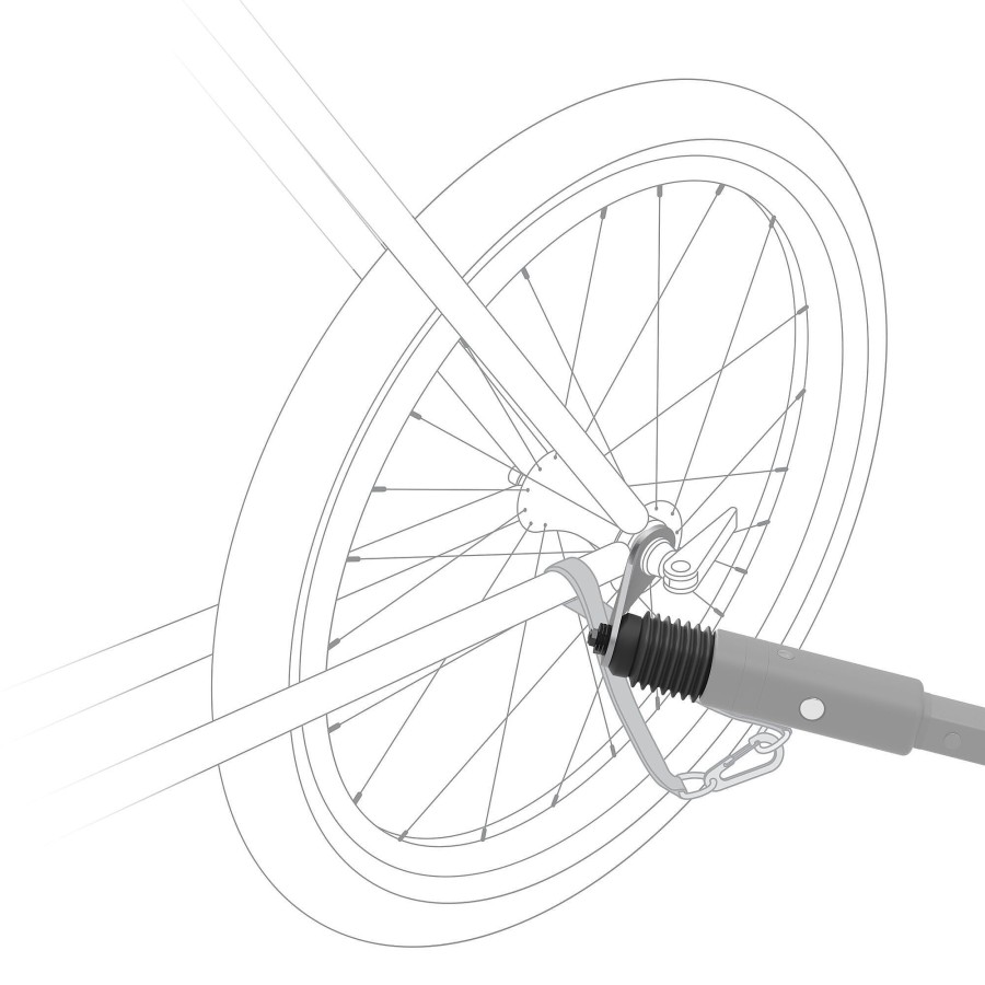 Akcesoria CYBEX | Sprzeglo Rowerowe Czarny